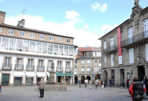 Hostal Santo Grial Santiago de Compostela Dış mekan fotoğraf